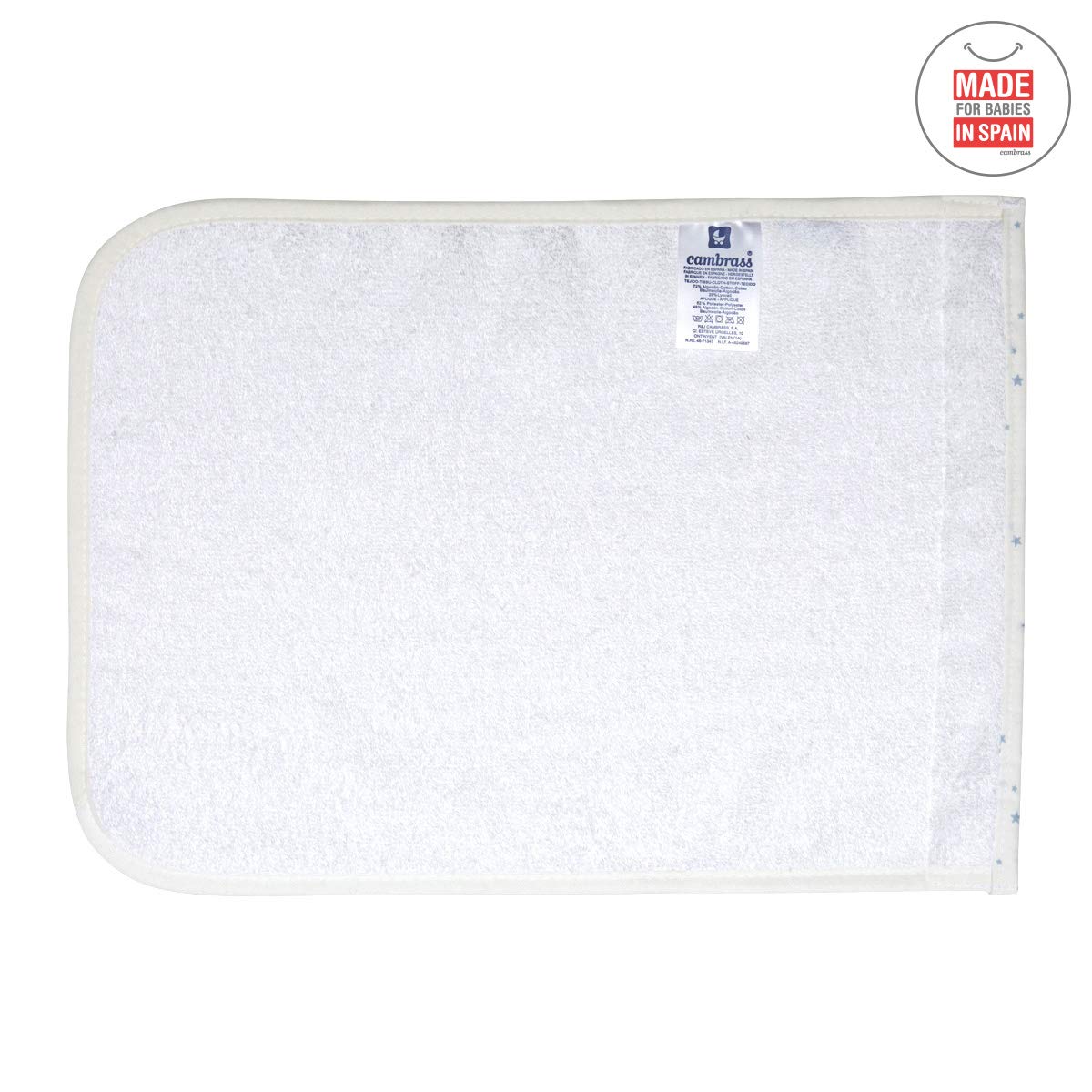 cambrass-43356-set-2-asciugamani-astra-azzurro-25x35-cm-bavette-tencel image 3