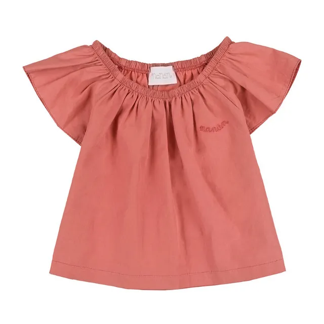 nanan-blusa-arancione-neonata image 1