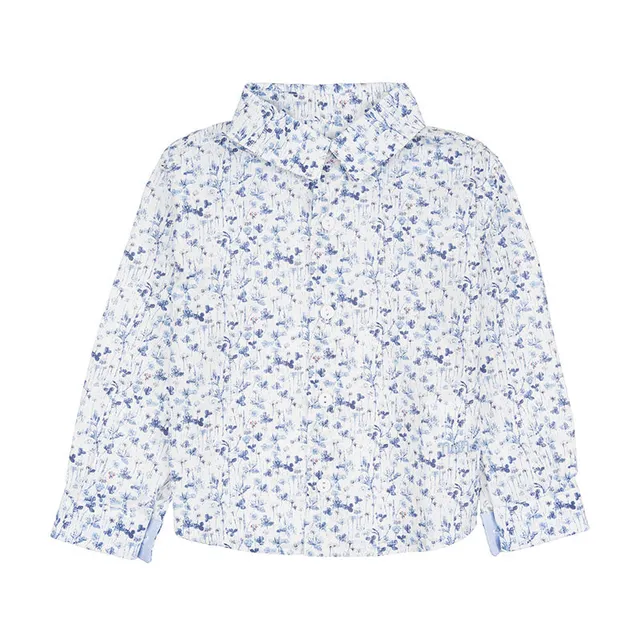 nanan-camicia-blu-a-fiori image 1