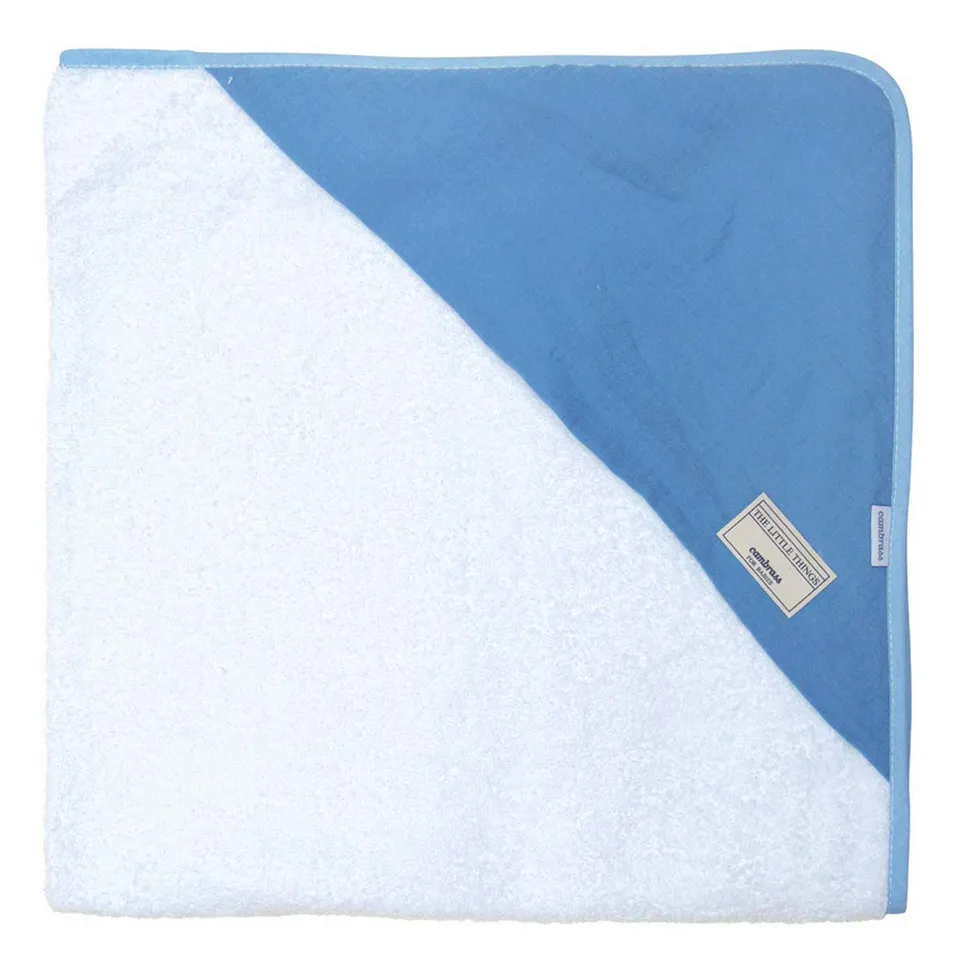 cambrass-43244-accappatoio-neonato-astra-azzurro-80x80-cm image 1
