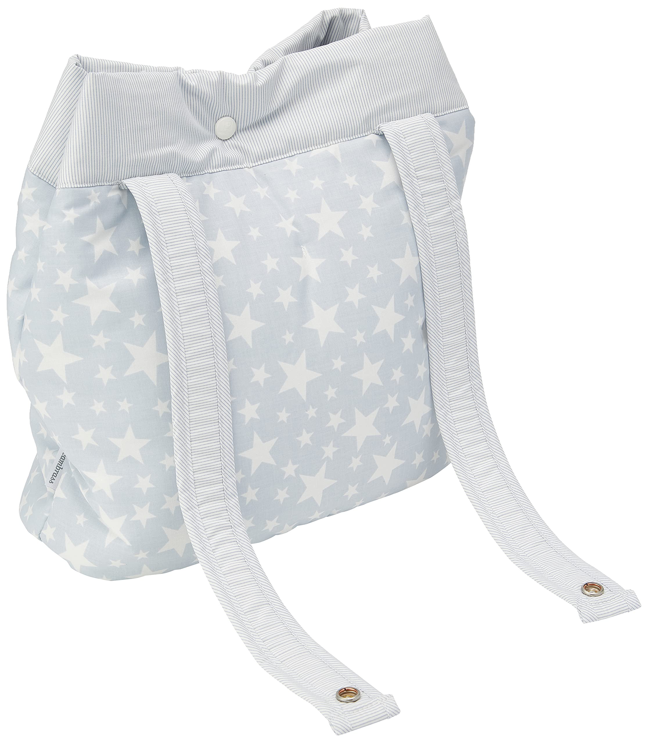 cambrass-35494-borsa-passeggino-star-azzurro-17x40x34-cm image 6