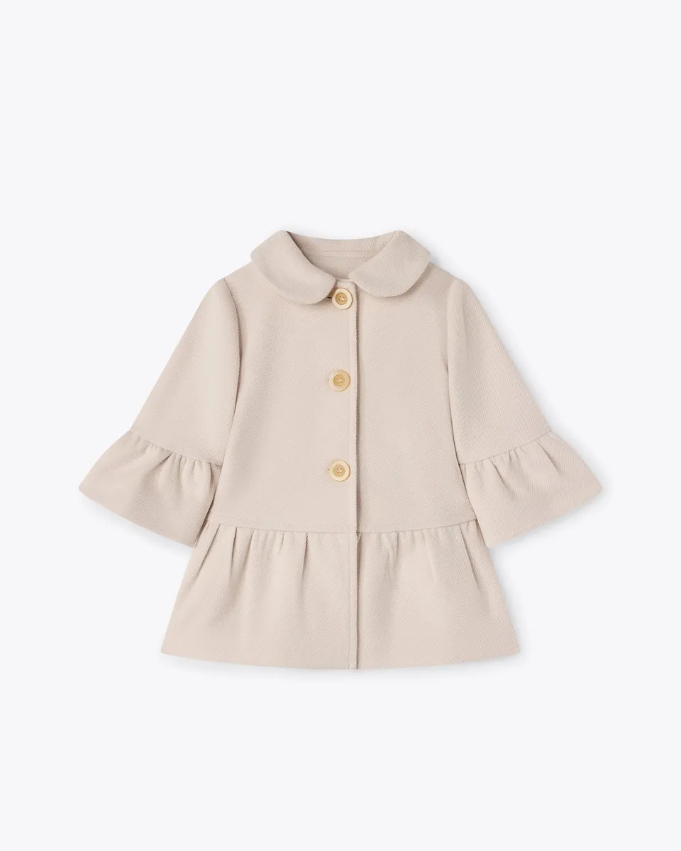 nanan-cappotto-avorio-monopetto-elegante-bimbo image 1