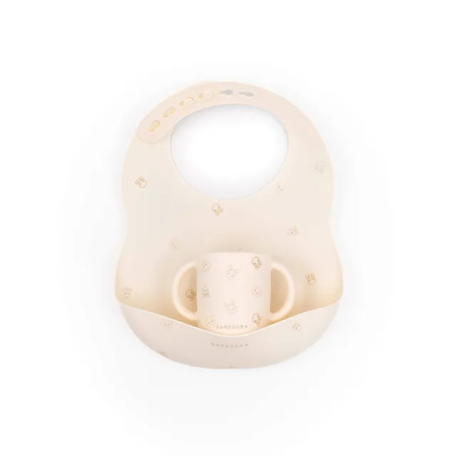 bamboom-bavaglino-in-silicone-e-tazza-animal-friends-236 image 1