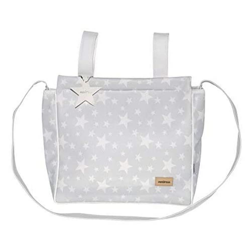 cambrass-etoile-39467-borsa-materna-13x40x33-cm-grigia image 1