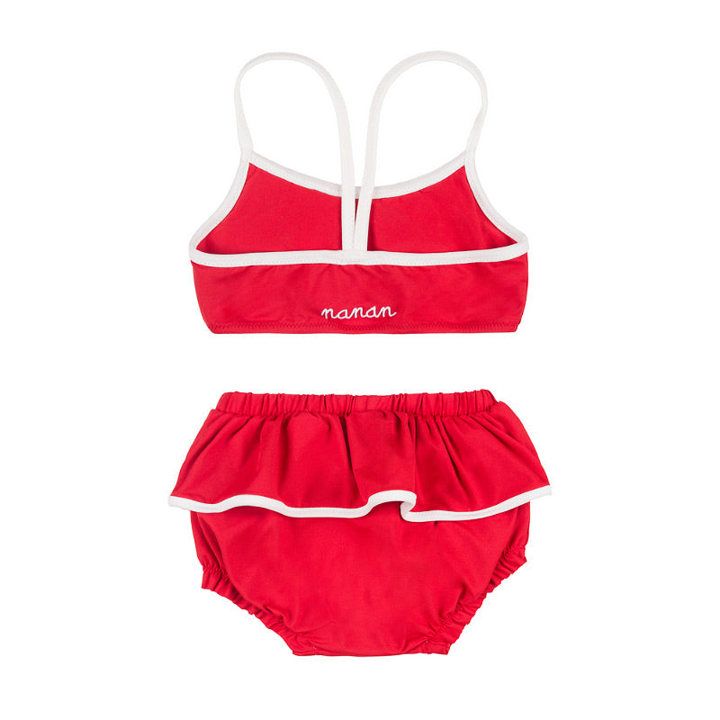 nanan-costume-2-pezzi-bimba-con-balze-e-rifiniture-a-contrasto image 4