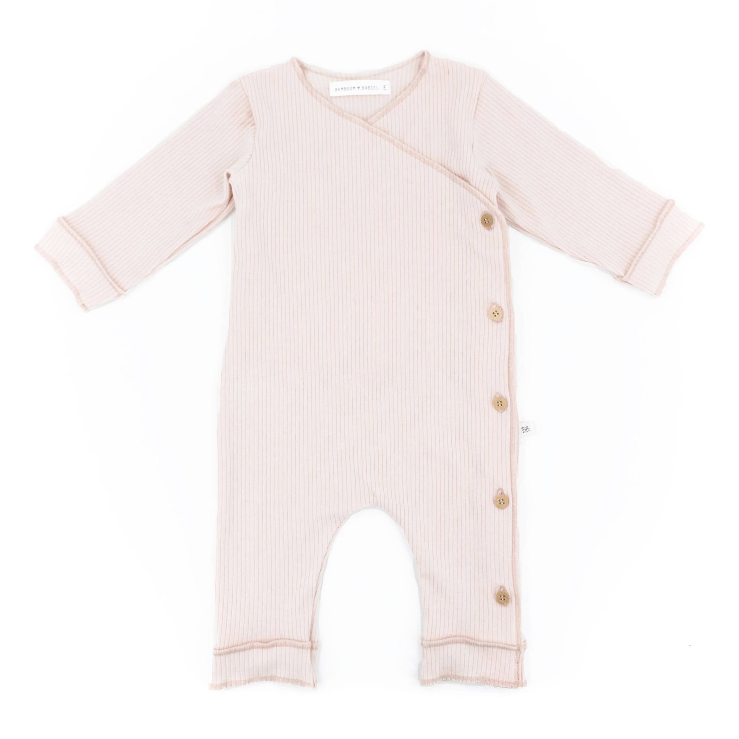 bamboom-tutina-pure-estivo-rosa-04-con-bottoni-legno image 1