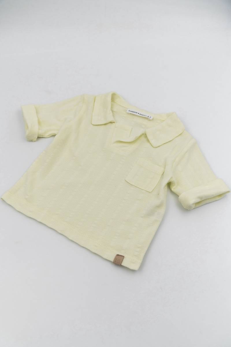 bamboom-polo-shirt-maniche-corte-lime-120 image 2