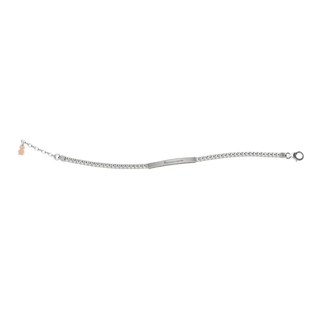 nanan-bijou-bracciale-tennis-mamma-in-argento-con-targhetta-personalizzabile image 1