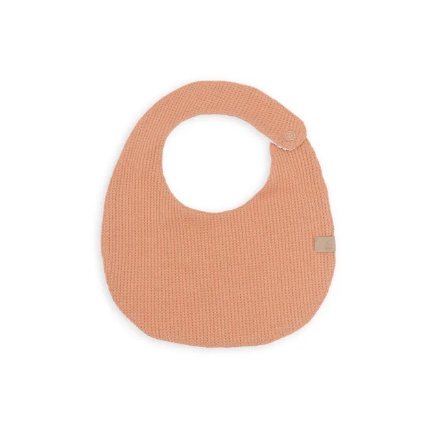 bamboom-bib-coral-276-bavaglino-jersey-waffle image 1