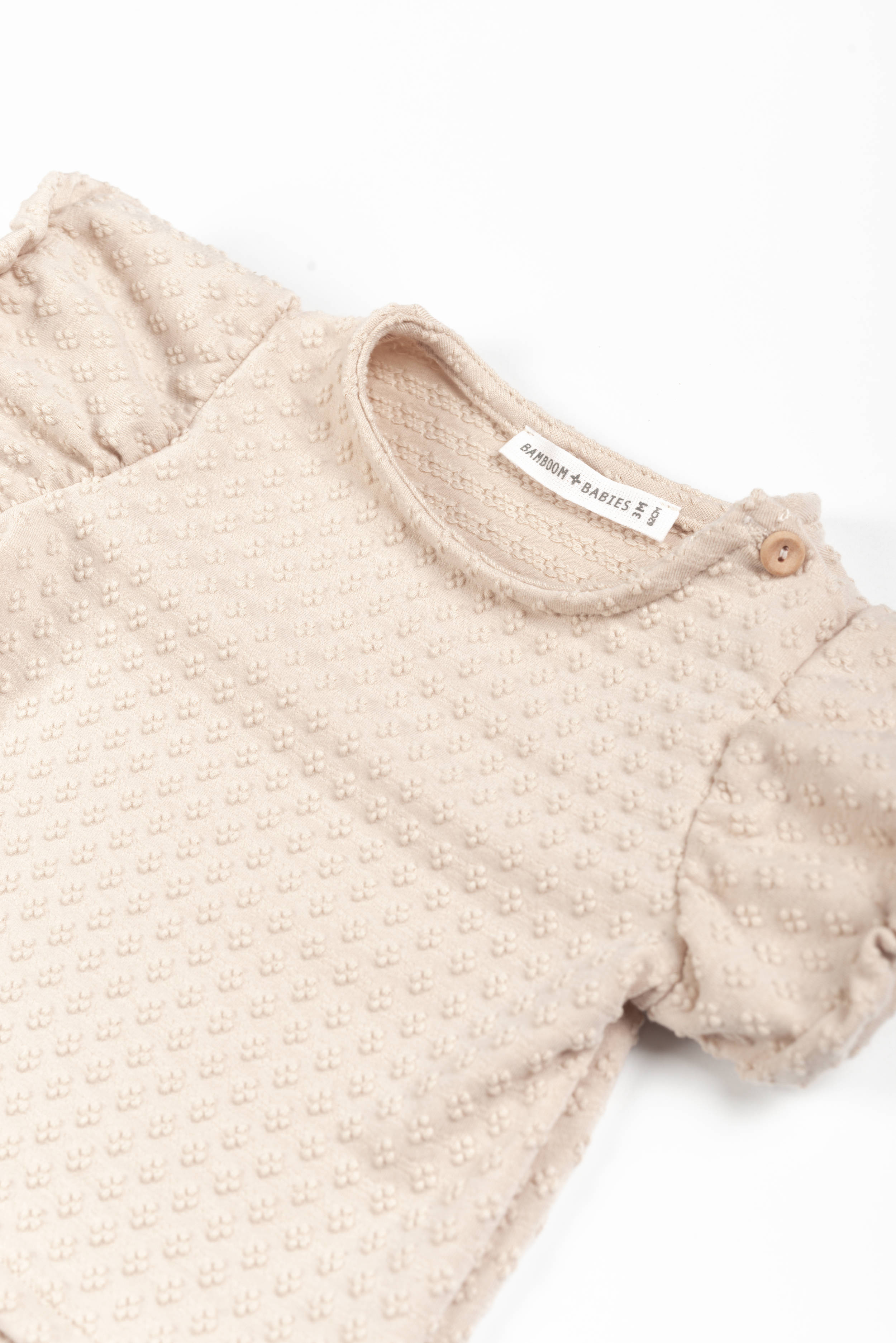bamboom-shirt-manica-corta-a-palloncino-almond-cream-273 image 2