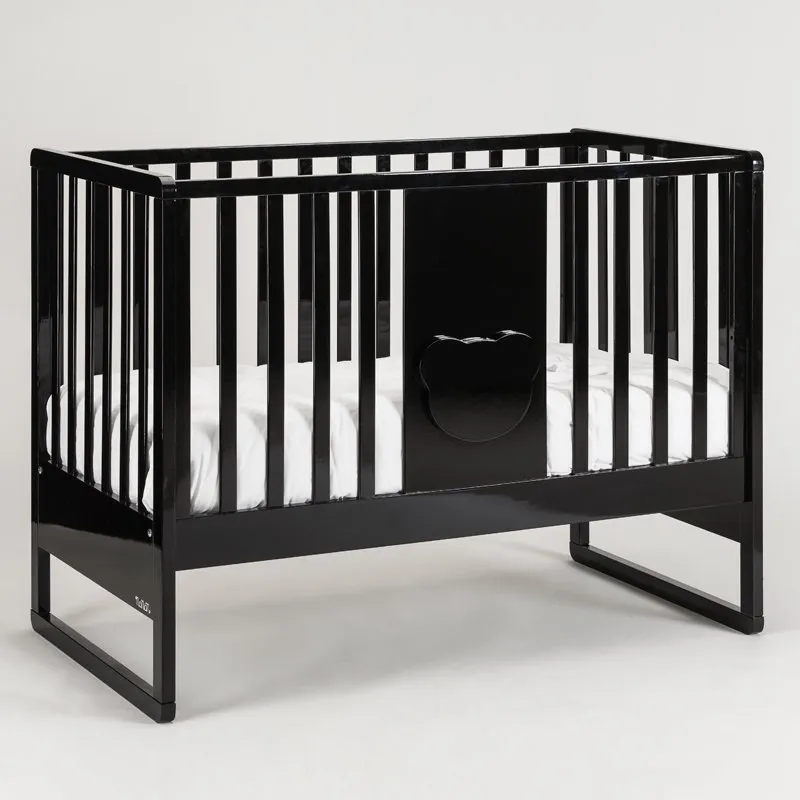nanan-lettino-linea-black-edition-lettino-in-legno-laccato-nero-lucido image 1