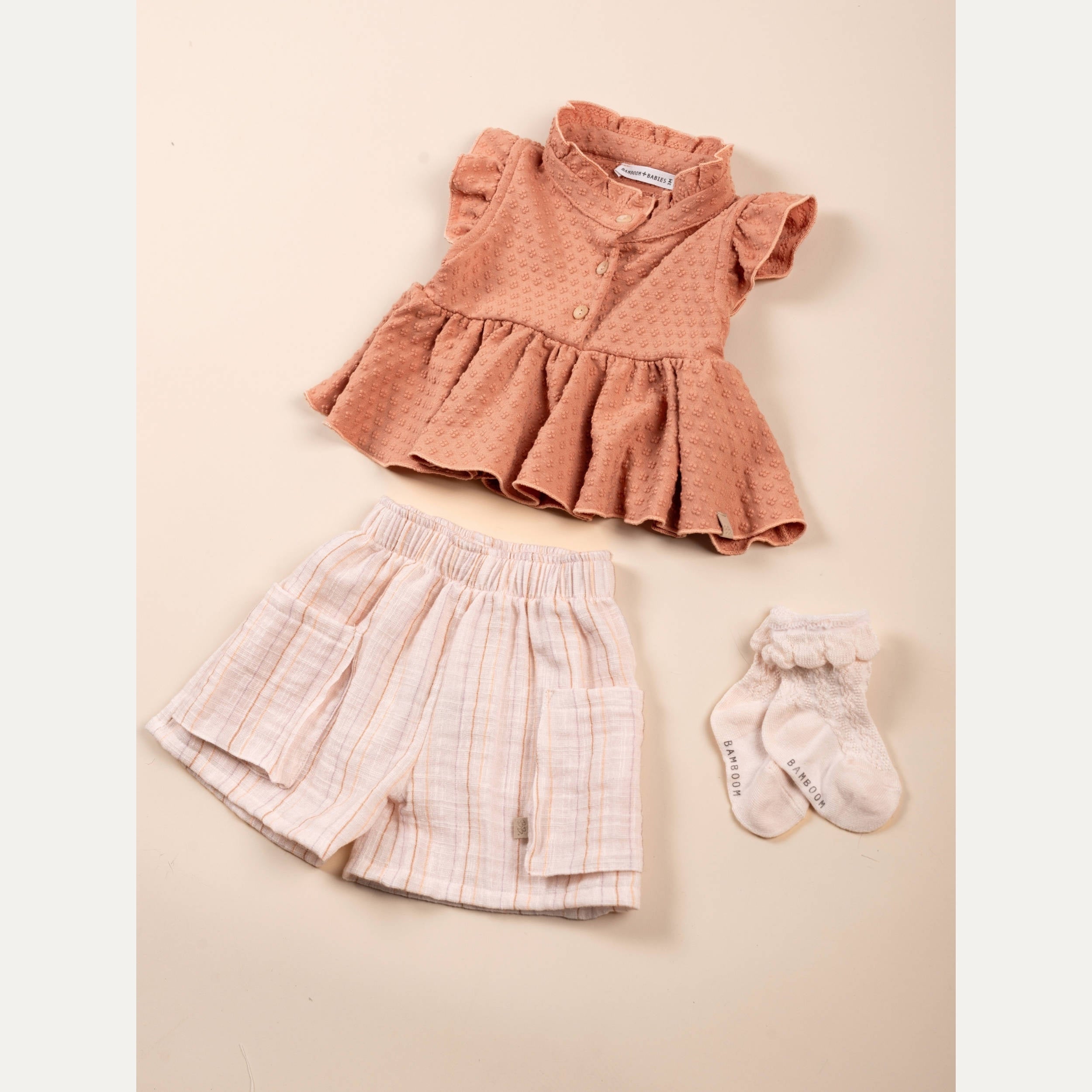 bamboom-short-bimba-con-tasche-stripe-pink-277 image 3