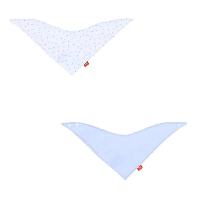 cambrass-be-bib-tri-pack-bavaglino-bandana-zoe-blue-38x18-cm image 1