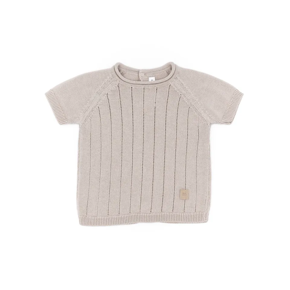 bamboom-maglia-righe-knitted-cammello-33 image 1