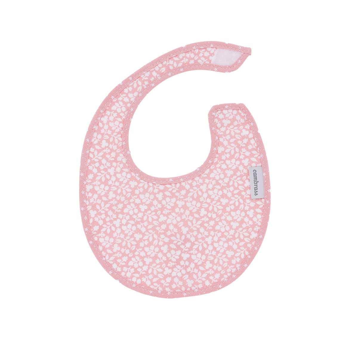cambrass-bavetta-rotonda-velcro-forest-rosa-16x19x1-cm image 1