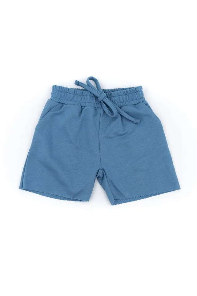 bamboom-pantaloncino-tuta-bimbo-a-blu-216-shorts-unisex image 1
