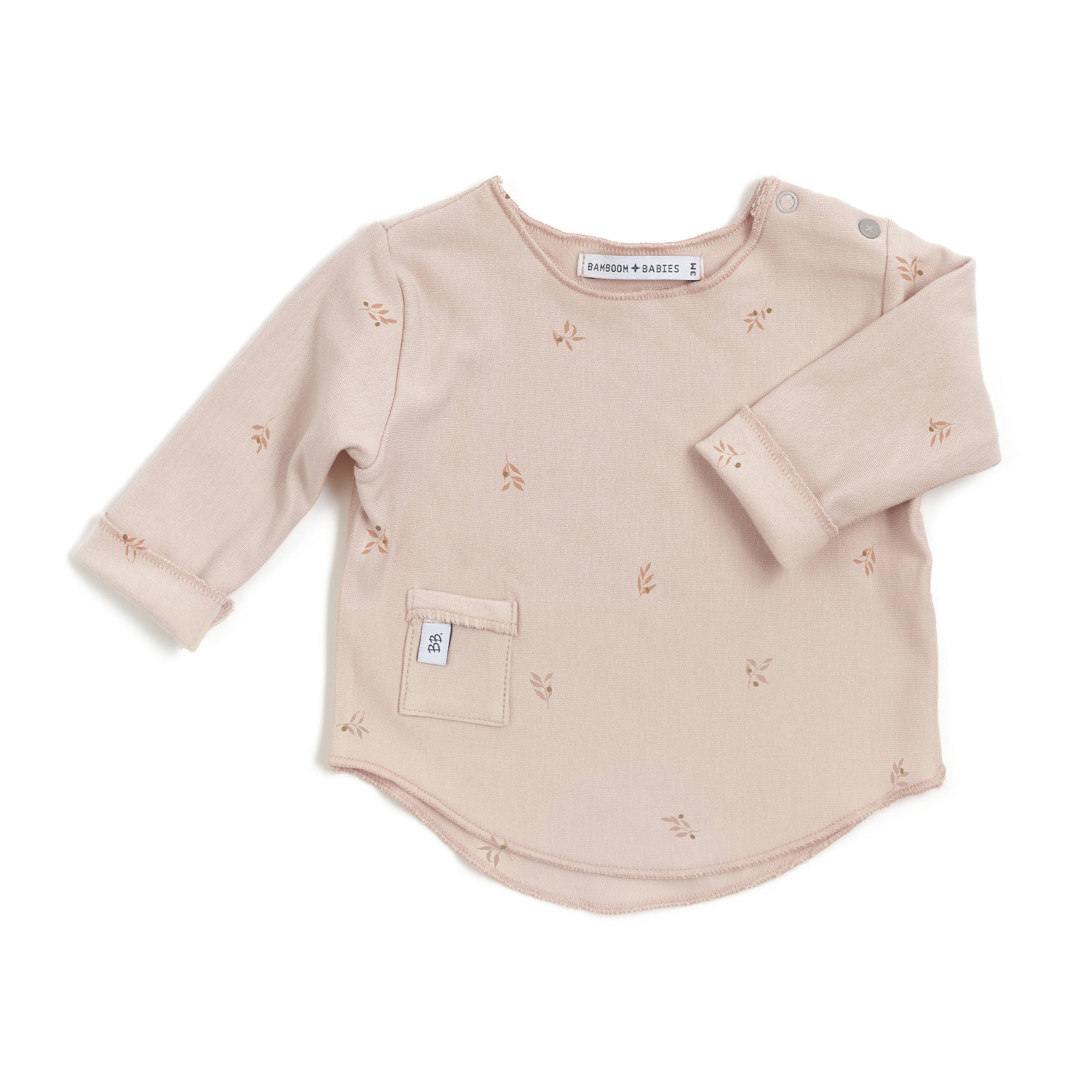 bamboom-pure-maglia-manica-lunga-olives-413 image 1