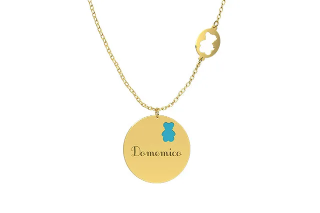 nanan-pendente-con-orsetto-azzurro-in-oro-9kt-20cm image 1