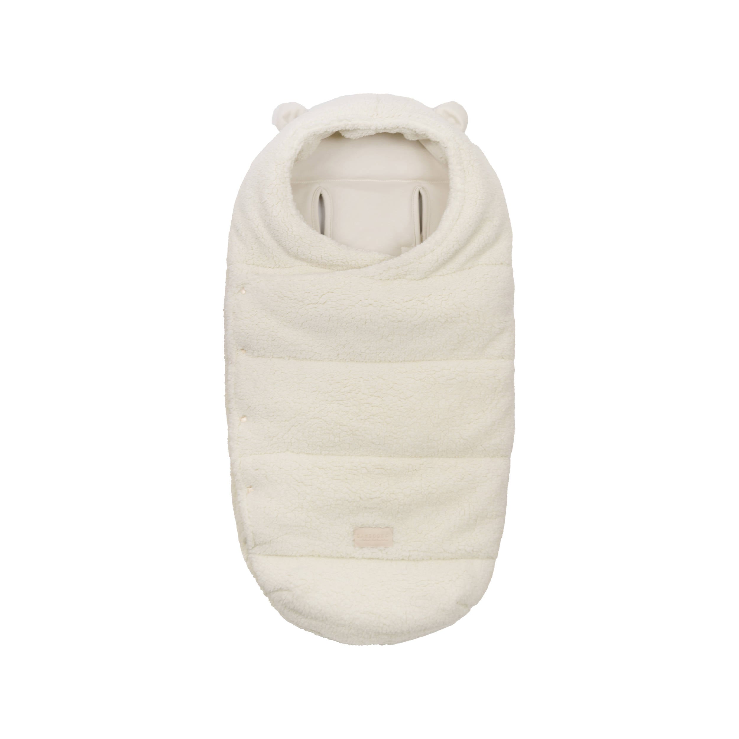 bamboom-igloo-teddy-newborn-sacco-termico-warm-white-345 image 1