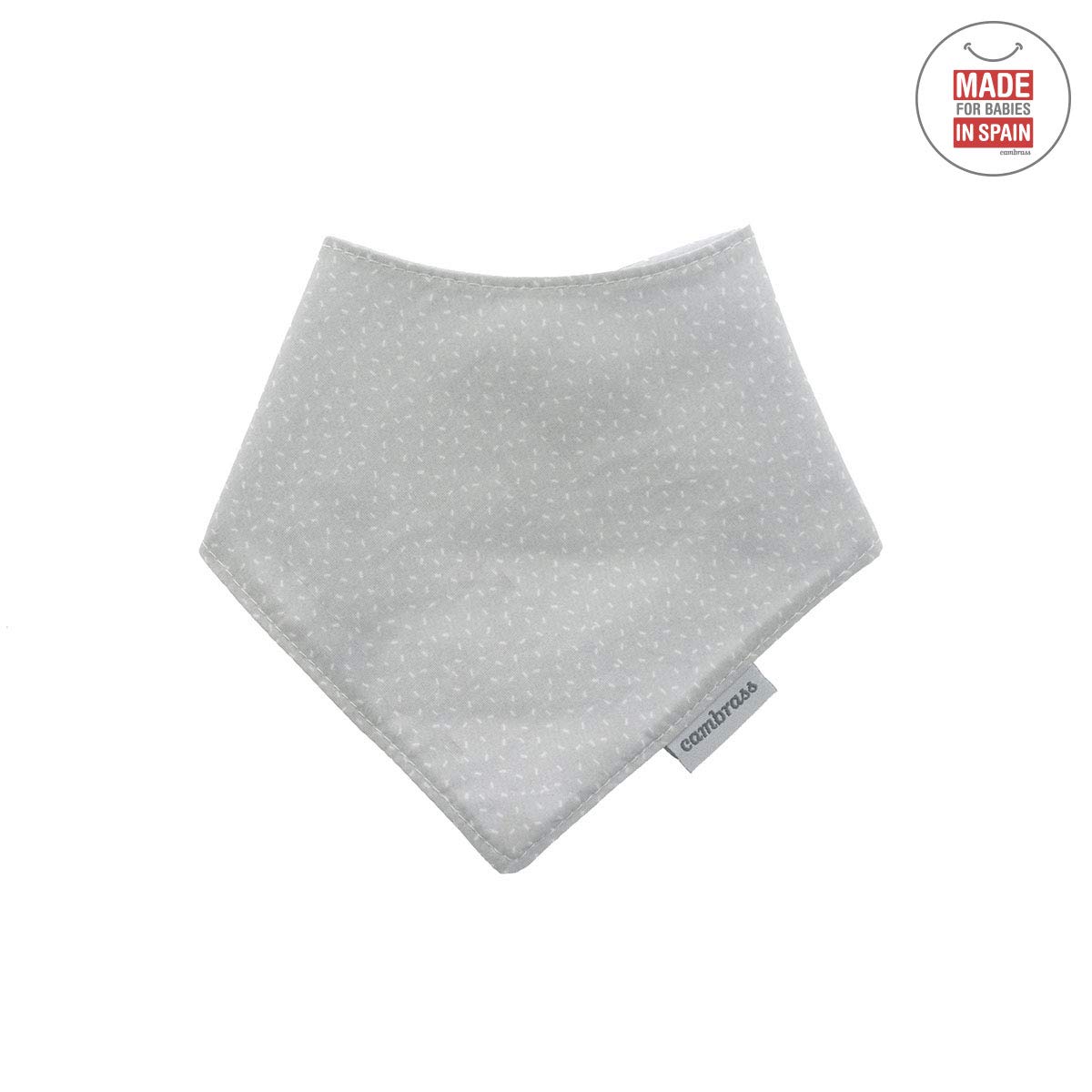 cambrass-bandana-bavaglia-sky-grey-rain-38x18-cm image 2