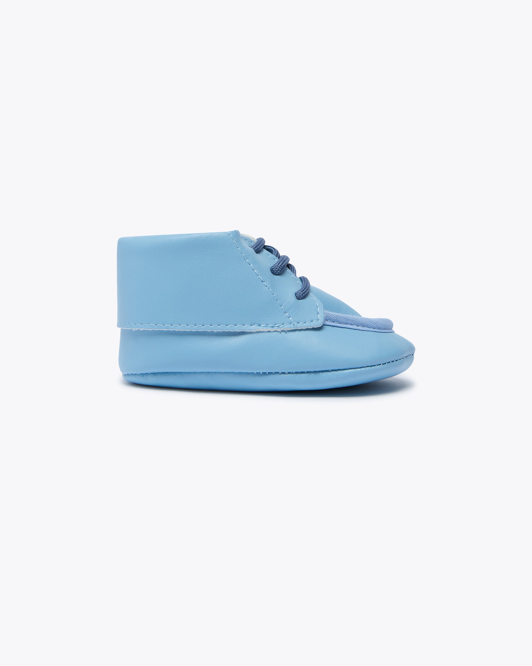 nanan-scarpina-azzurra-in-ecopelle-per-neonato image 1