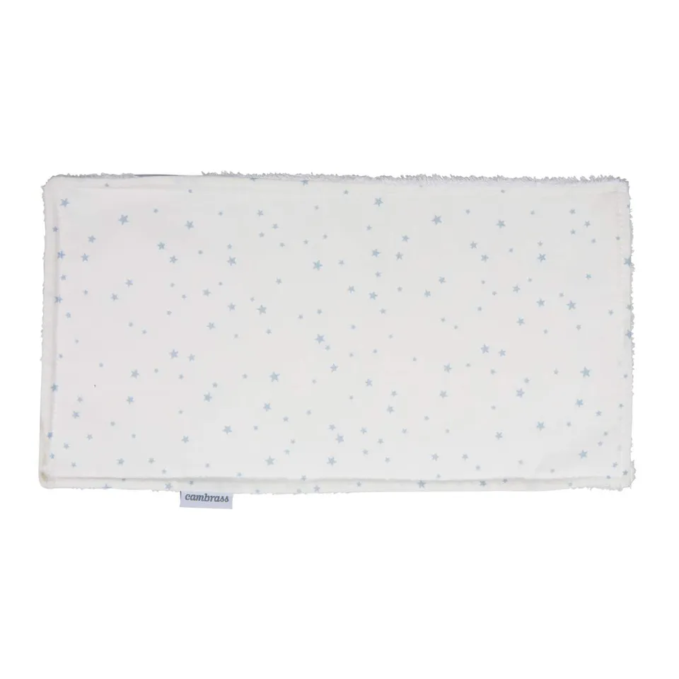 cambrass-43337-asciuga-saliva-astra-azzurro-piqu-29-5x15-5-cm image 1