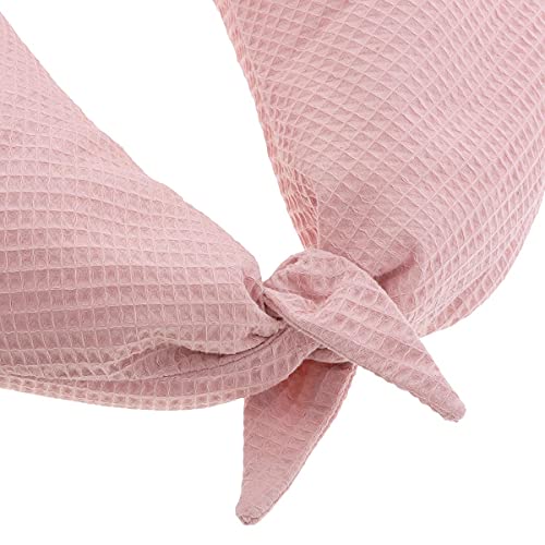 cambrass-luna-cuscino-allattamento-e-gravidanza-80x185x16-cm-forest-rosa image 8