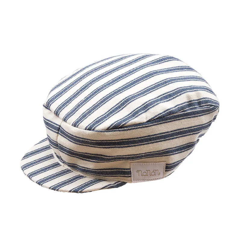 nanan-coppola-righe-blu-per-neonato image 1