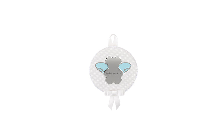 nanan-capoculla-tondo-azzurro-con-orsetto-tato-argento-con-melodia image 1