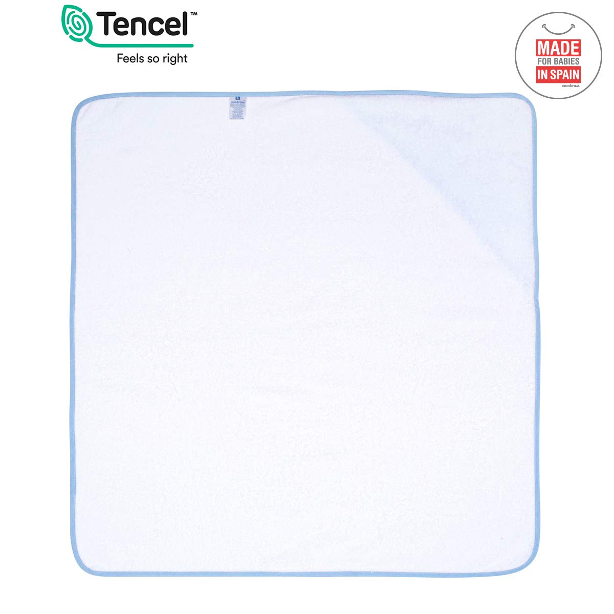 cambrass-43244-accappatoio-neonato-astra-azzurro-80x80-cm image 3