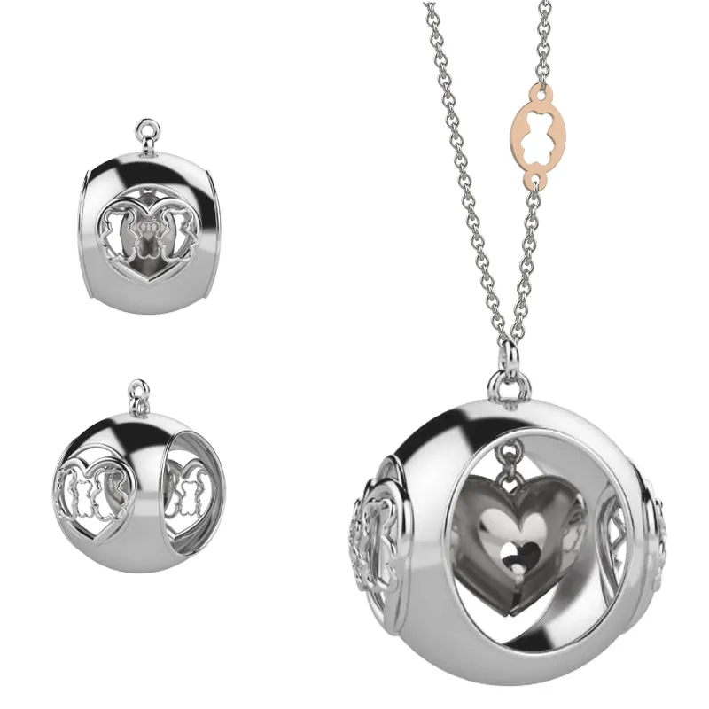 nanan-bijou-chiama-angeli-family-con-cuore-argento-925 image 1