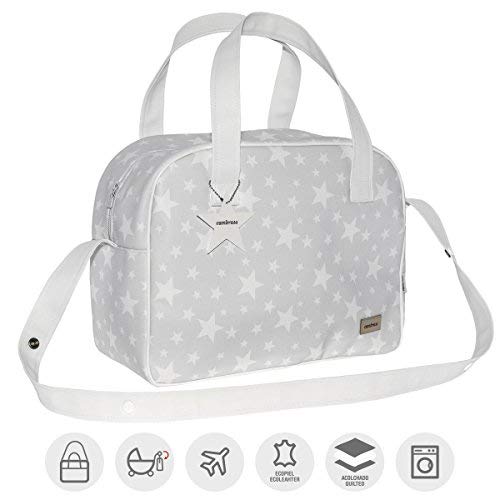 cambrass-prome-toile-borsa-maternit-grigio-18x44x33-cm image 2