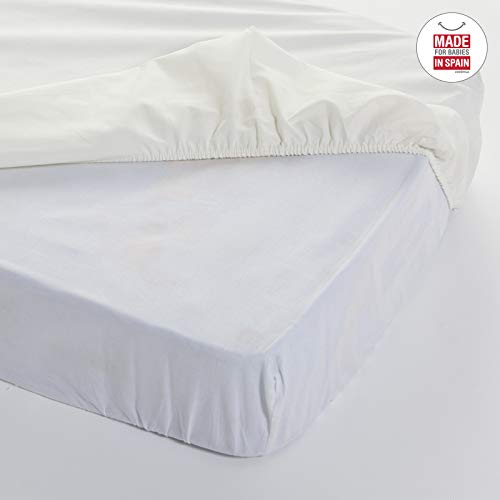 cambrass-lenzuolo-con-angoli-70x140-cm-beige-cotone-egiziano image 5