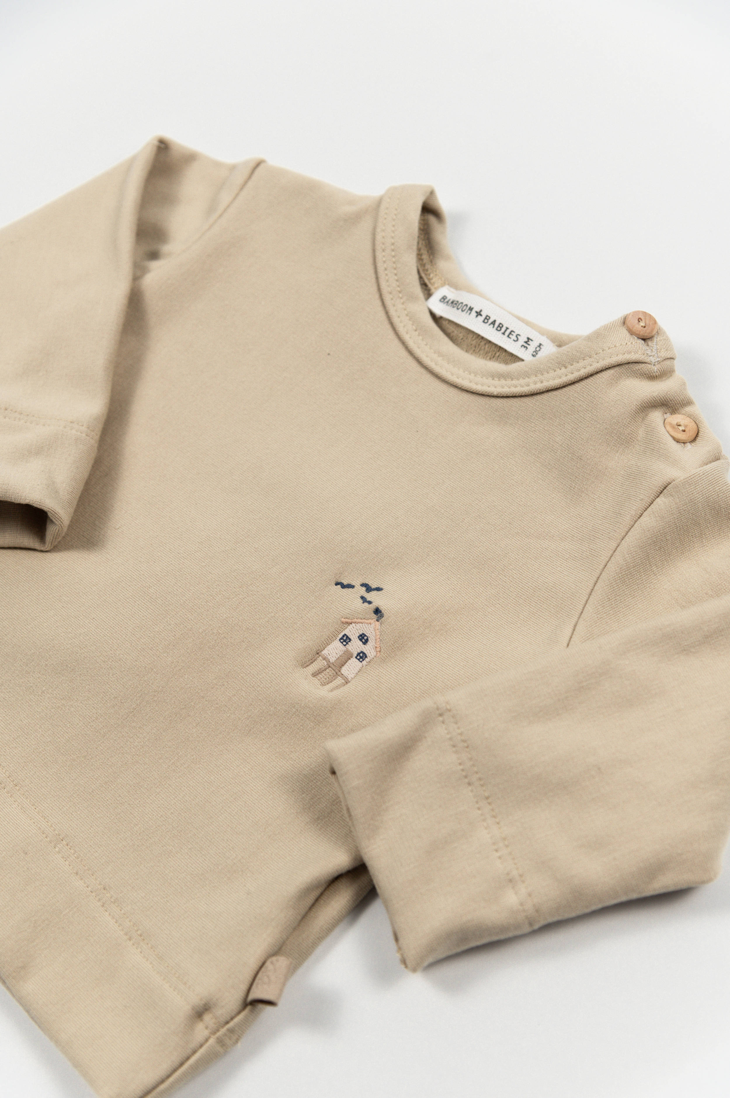 bamboom-maglia-manica-lunga-surf-house-light-mustard-279 image 2