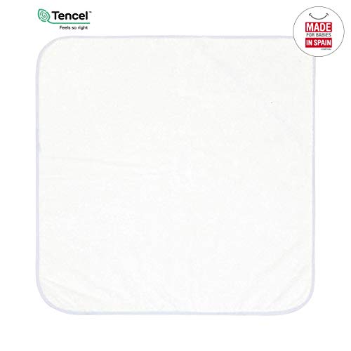 cambrass-35002-accappatoio-neonato-80x80-cm-azzurro-star-in-tencel image 8