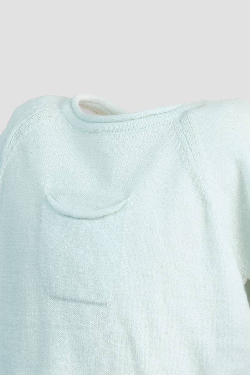 bamboom-maglia-maniche-corte-con-tasca-bimbo-ocean-blu-200 image 3