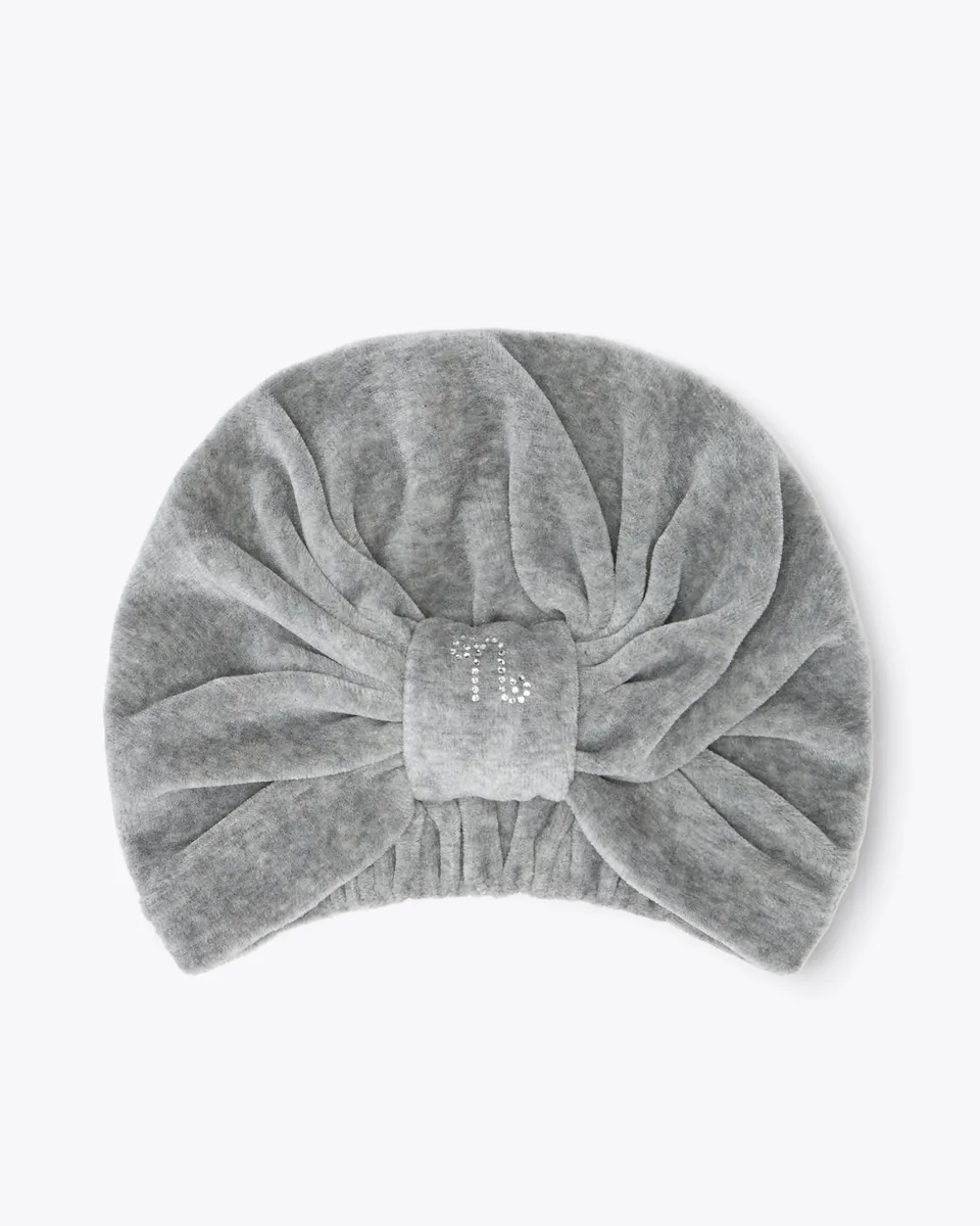 nanan-turbante-grigio-in-ciniglia-con-strass-neonata image 1