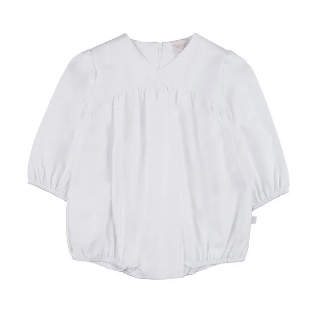 nanan-pagliaccetto-bianco-con-maniche-lunghe-neonato image 1
