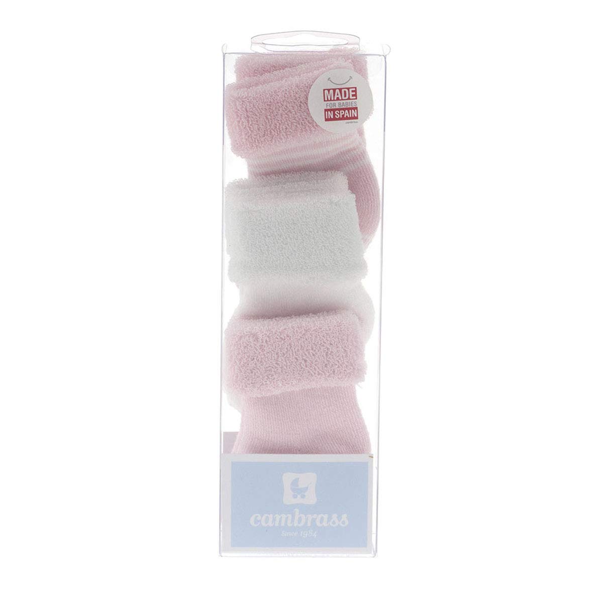 cambrass-calzini-lisci-rosa-tg-0000-15-16-confezione-da-3 image 6
