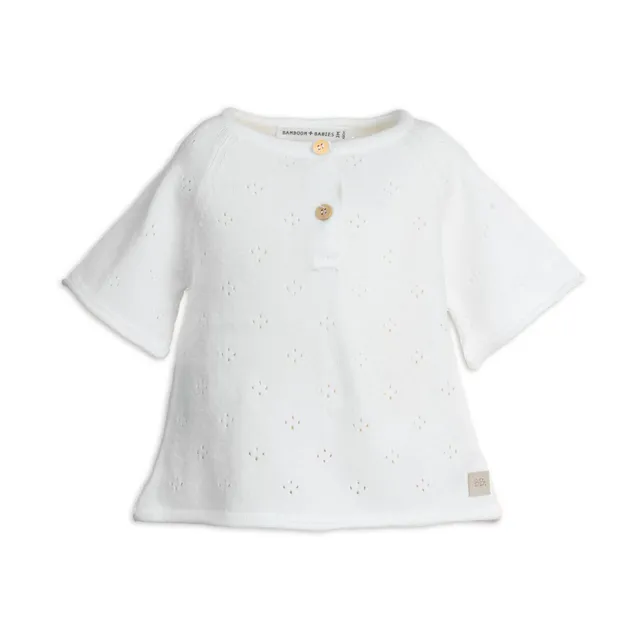 bamboom-maglia-a-line-bimba-maglia-bambina-warm-white-128 image 1