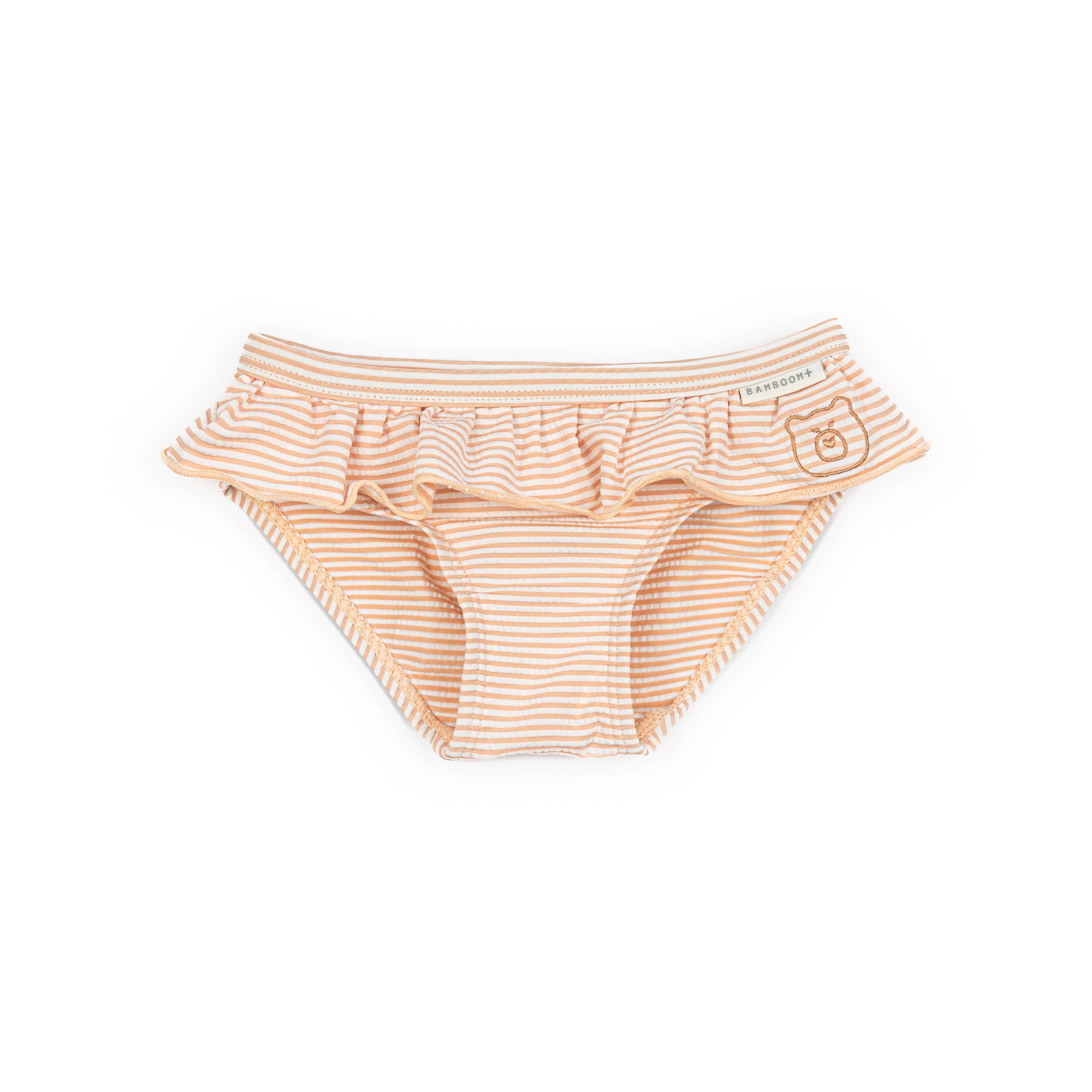 bamboom-costume-da-bagno-uv50-bimba-pink-stripes-bear-435 image 1