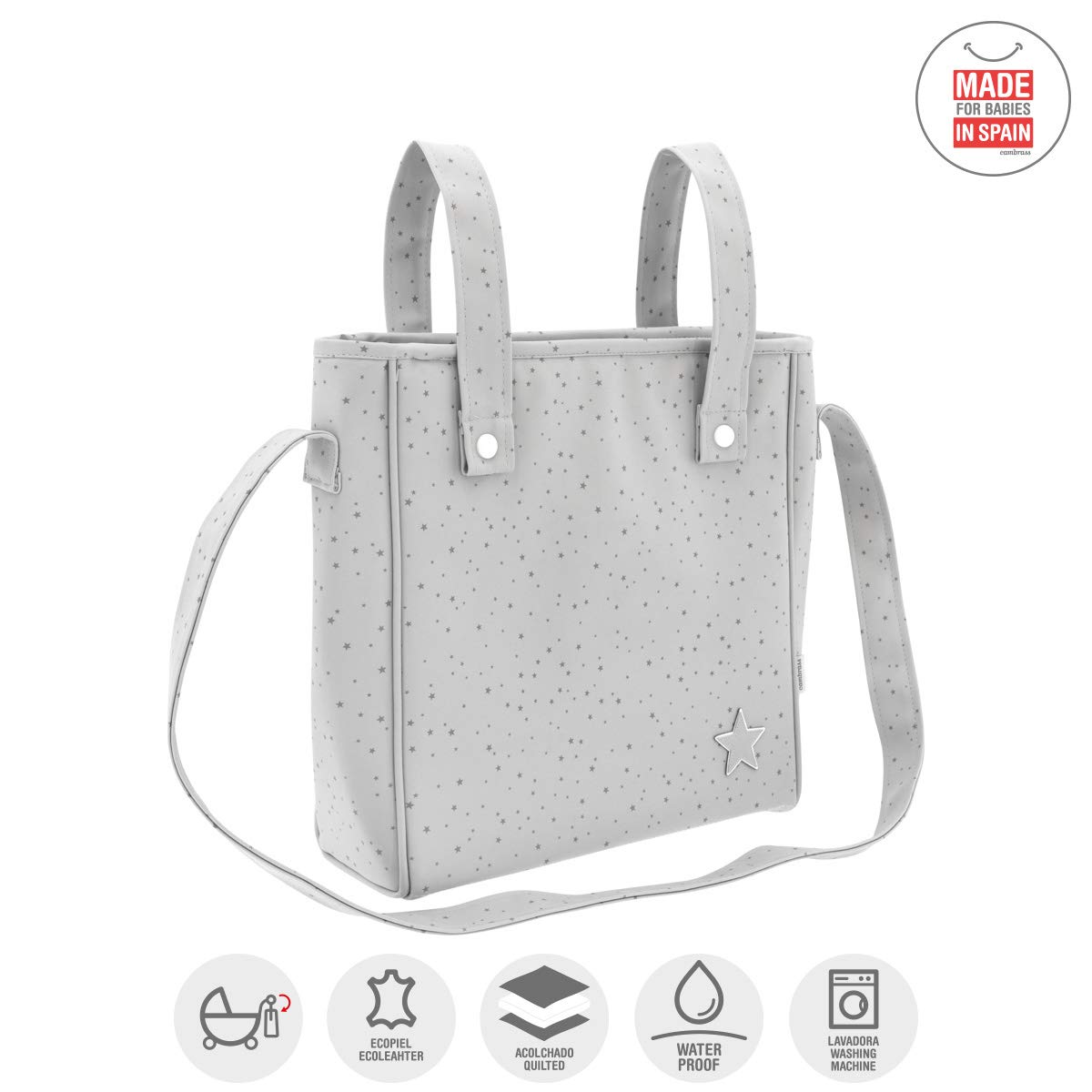 cambrass-astra-borsa-panier-grigia-10x34x33-cm image 2