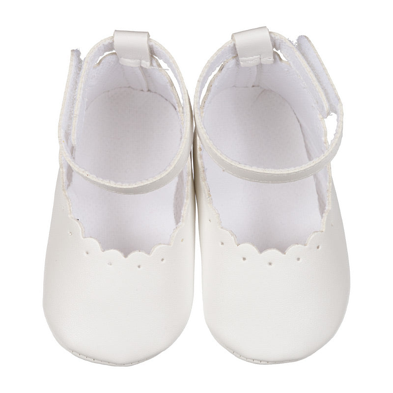 nanan-ballerina-neonata-off-white-ecopelle-suola-flessibile image 2