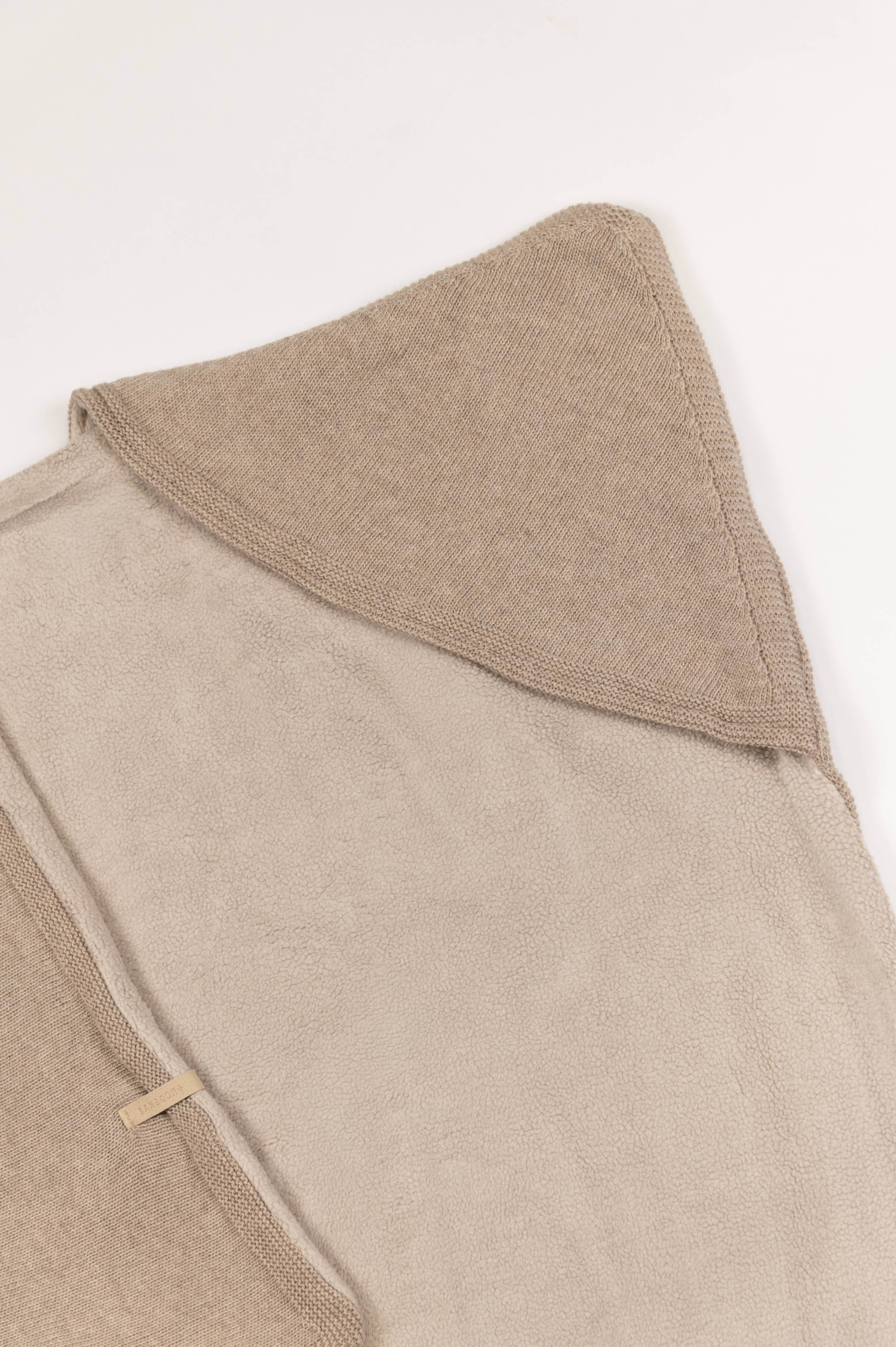 bamboom-copertina-wrap-4-stagioni-cashmere-teddy-light-chocolate-melange-318 image 2