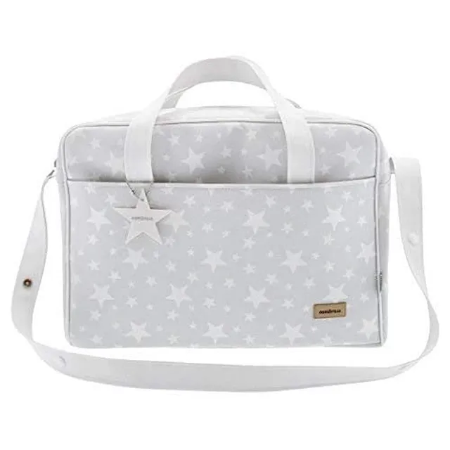 cambrass-39464-borsa-maternit-valigetta-toile-grigio-44x33x20-cm image 1