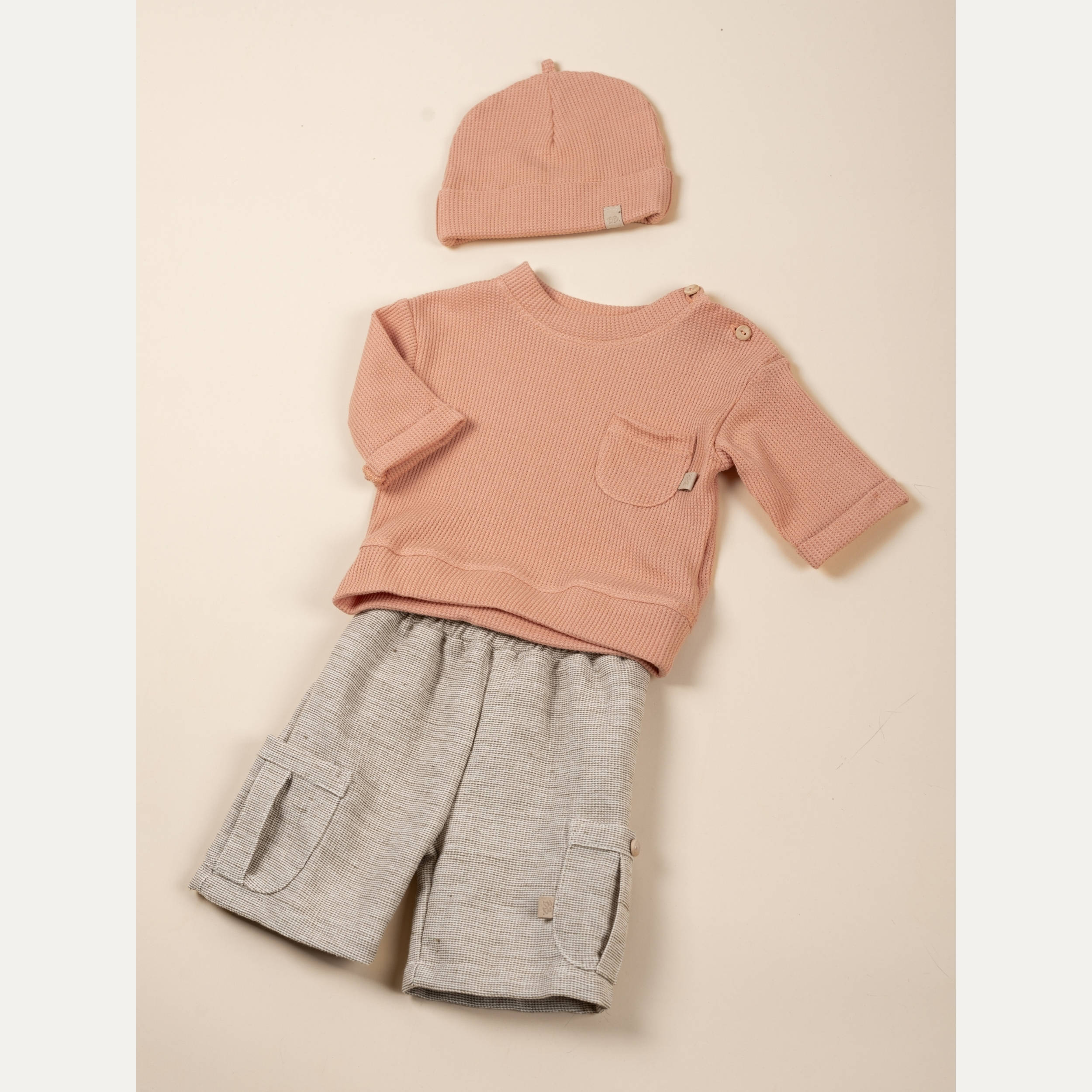 bamboom-shorts-bermuda-mustard-270-bambino image 2