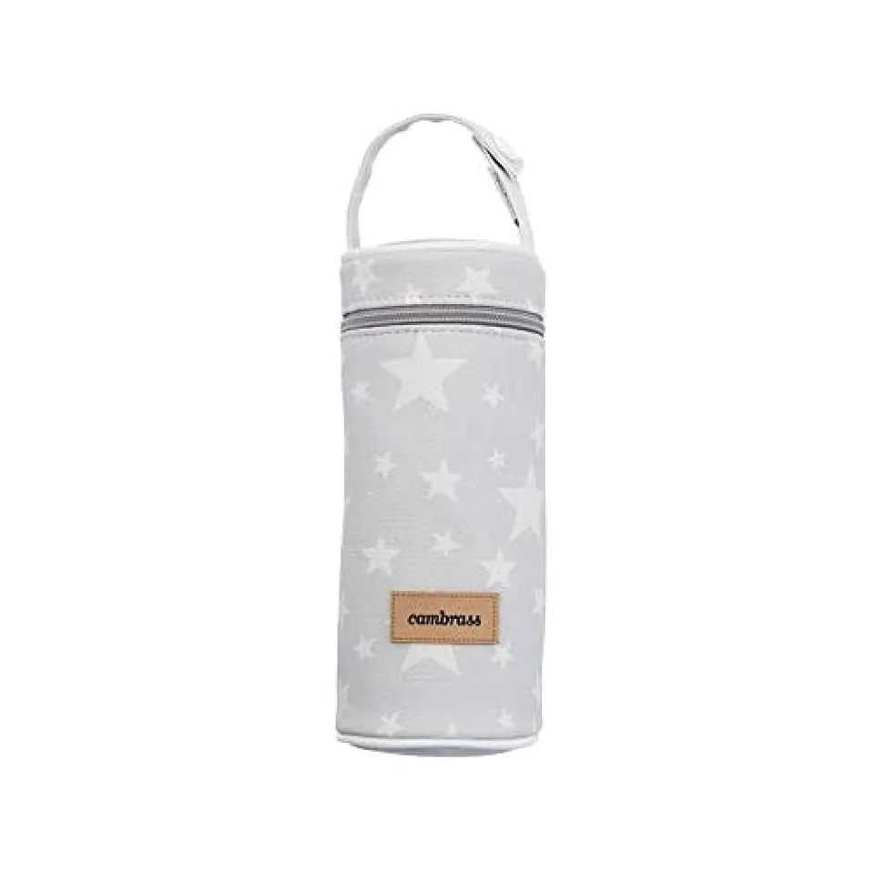 cambrass-portabiberon-toile-grigio-8-5-x-8-5-x-22-cm image 1