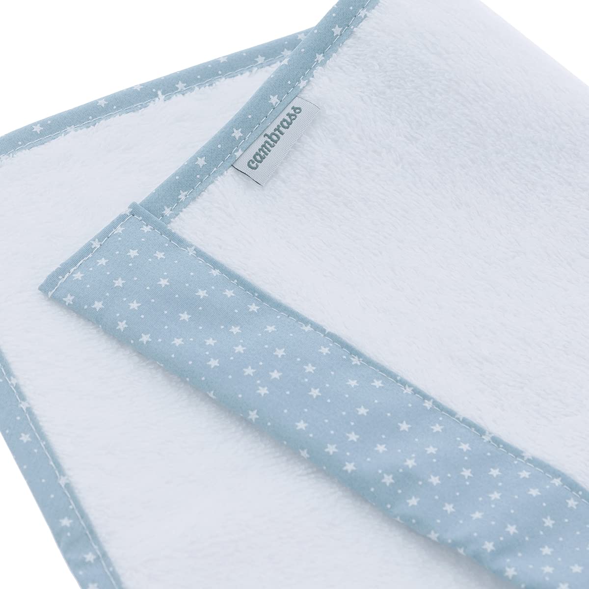 cambrass-set-2-asciugamani-neonato-forest-azzurro-25x35-cm-in-tencel image 6