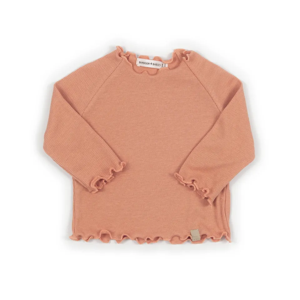 bamboom-shirt-bimba-a-maniche-lunghe-coral-276 image 1