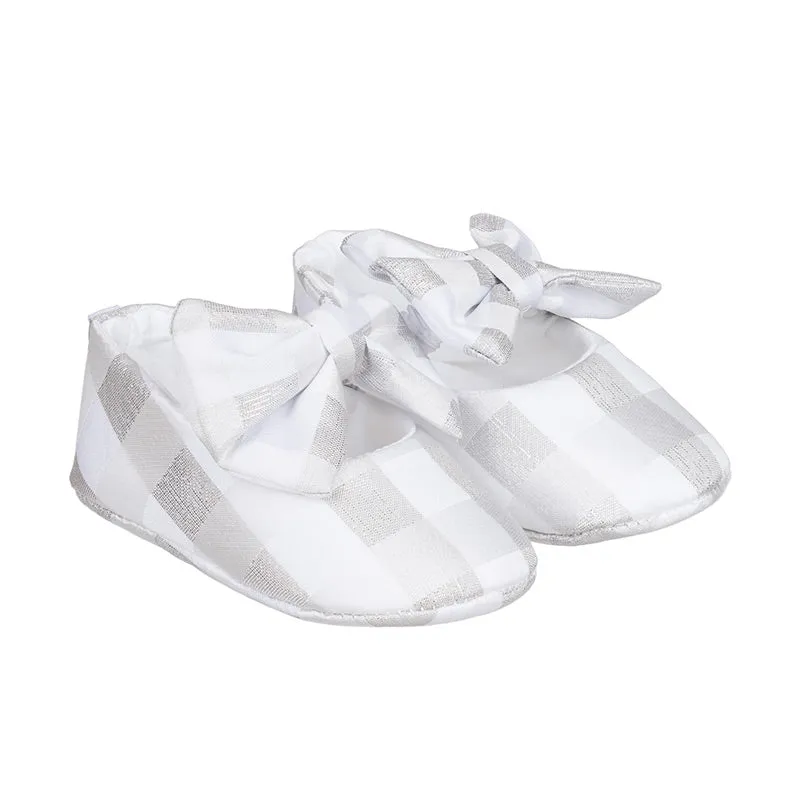 nanan-sandali-grigi-neonato-con-fiocco image 1